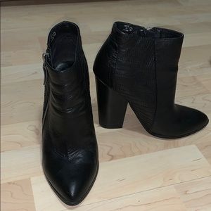 Black booties